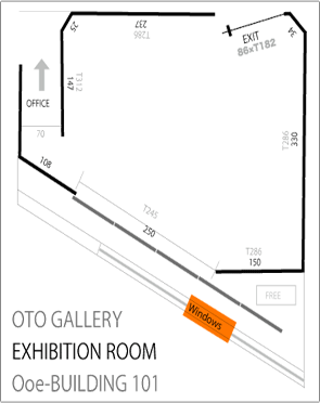 乙画廊部屋見取り図